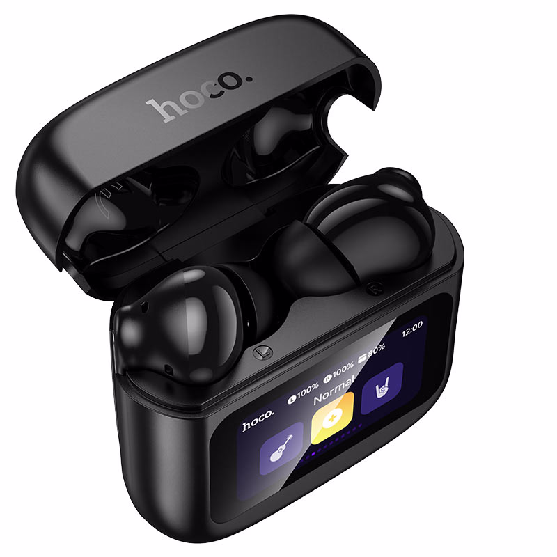 Hoco EQ14 Cool Color – Écouteurs sans fil Bluetooth 5.4 TWS avec écran tactile – Un son clair et immersif, Couleurs vibrantes et technologie intuitive – Image 3
