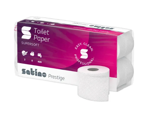 Satino prestige toiletpapier 3lgs (64x 250 vel) – Image 3