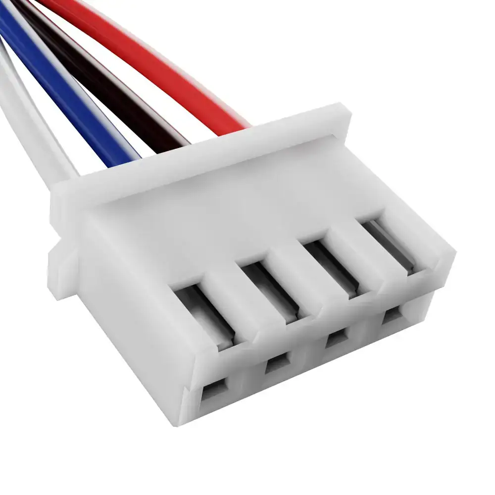 Câble de Connexion pour Encodeur ServoCity (4-Pos JST XH [MH-FC] vers 4 x 1-Pos TJC8 [FH-MC]), Longueur 300mm – Image 6